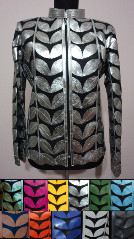 Plus Size Turkish Leather Leaf Jackets for Women [ Click to See Available Colors ]
